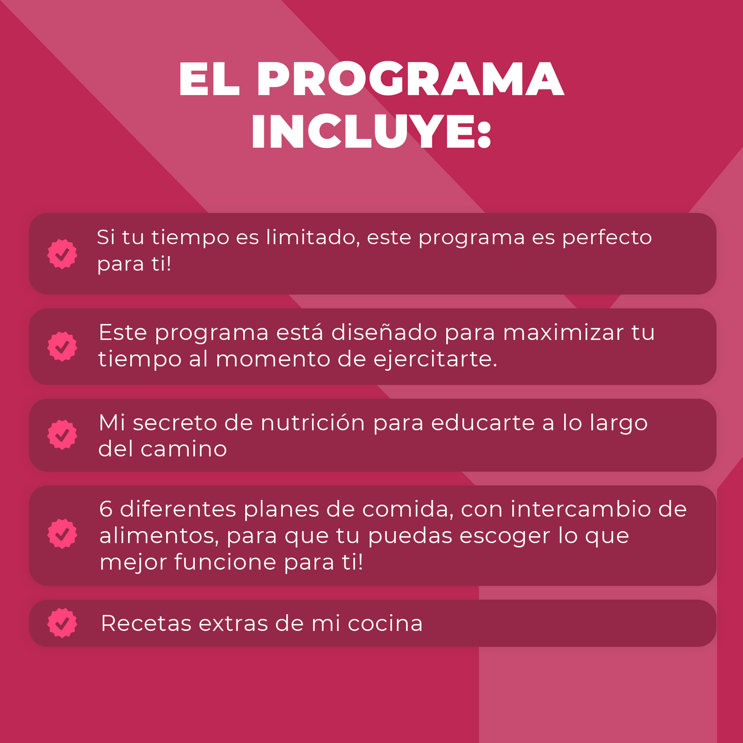 4-WEEK INTERMEDIATE PROGRAM